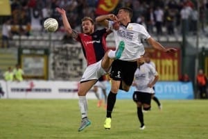 l'attaccante Raimondi dal 1' con il Catanzaro