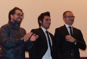 I registi Fabrizio Nucci e Nicola Rovito ed il produttore Andrea Solano