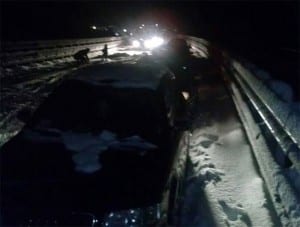 Auto bloccate su A3 Sa-Rc a nove chilometri da Rogliano, in direzione Nord