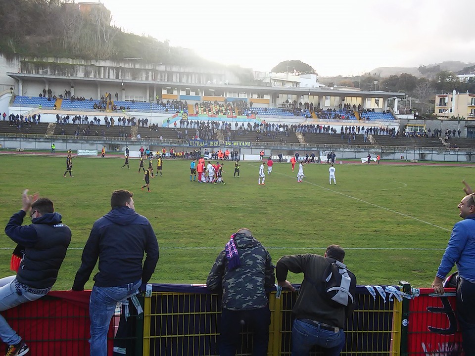 Ischia Isolaverde - Cosenza: 1-2