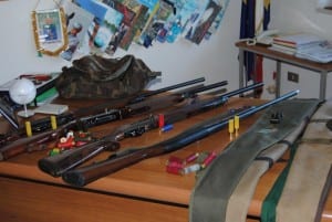 fucili e munizioni