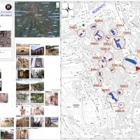Carta degli edifici a rischio crollo nel centro storico di Cosenza