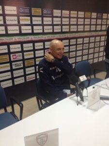 Roselli divertito in conferenza stampa