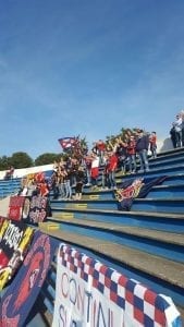 i tifosi del Cosenza giunti oggi ad Andria