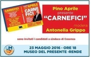 Rende, al Museo del Presente la presentazione del libro "Carnefici" di Pino Aprile
