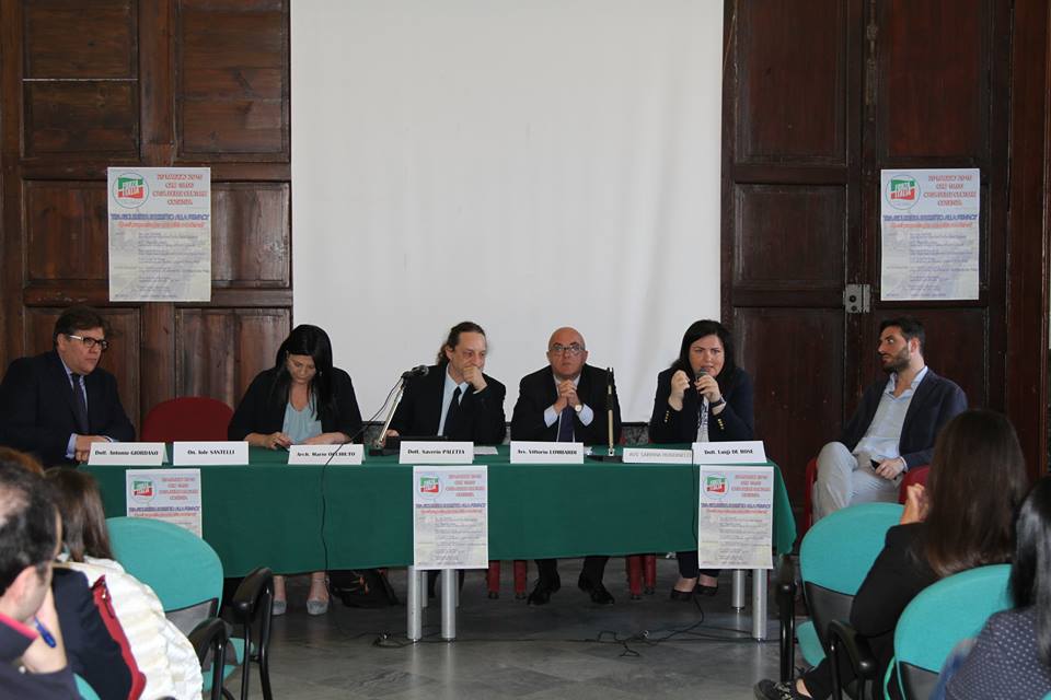 Interessante convegno di Forza Italia su Privacy e sicurezza tenutosi a Cosenza