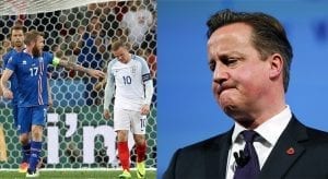 Wayne Rooney e David Cameron