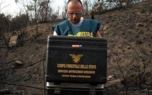 CFS incendio boschivo