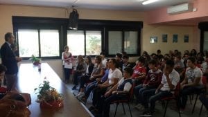 Graziano Di Natale visita gli Istituti scolastici di Paola