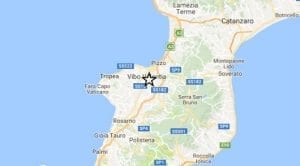 Terremoto a Vibo Valentia e provincia, scossa di magnitudo 3.2