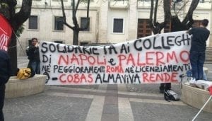 Palermitani sul piede di guerra dopo il trasferimento a Rende