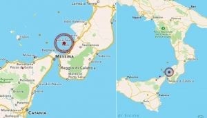 Terremoto in Calabria, scossa di magnitudo 3.6 nel basso tirreno