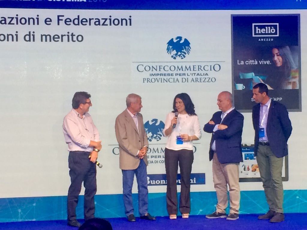 Confcommercio Cosenza premiata per l'Innovazione di Sistema 2016