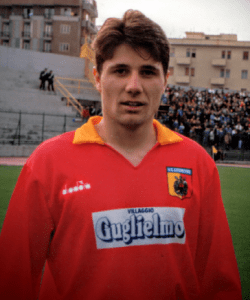 Fontana, ai tempi in cui giocava nel Catanzaro