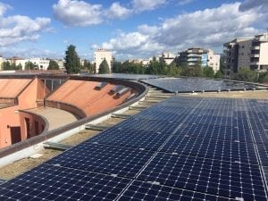 Tetto del muncipio di Rende