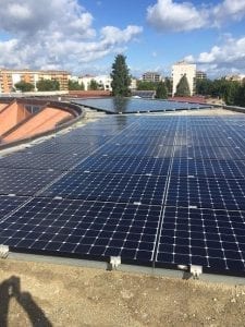 Tetto del muncipio di Rende