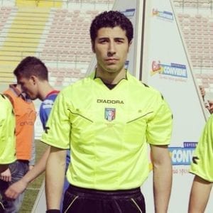 L'arbitro Matteo Proietti di Terni