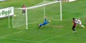 Il gol di Patti in Cosenza-Catanzaro del 14 Febbraio