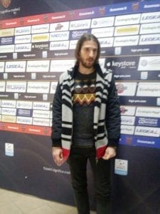 Tedeschi, poco prima della conferenza stampa di ieri