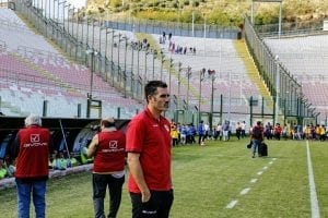 Lucarelli oggi alla guida del Messina