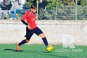 L'ultimo arrivato Matteo Calamai nella sgambatura di ieri (photo Rosito)