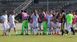 Esultanza tra le fila della Juve Stabia (photo Piterà)