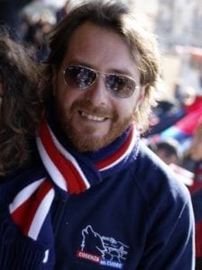 Antonio sugli spalti del "S.Vito Marulla"