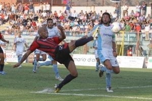 Con la maglia della Casertana, stagione 2013/2014