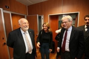 Il rettore Crisci ha ricevuto il ministro Claudio De Vincenti