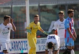 La grinta di Perina, migliore in campo nel match dell'anno scorso