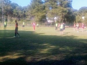 Auteri dirige l'allenamento a Castellaneta (photo Matera Calcio)