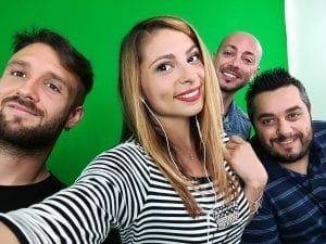 Selfie con la redazione di "Lupi si nasce"