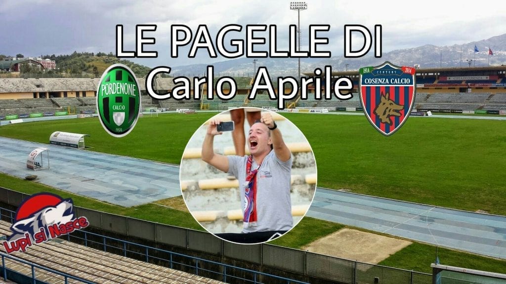 Pagelle Pordenone-Cosenza