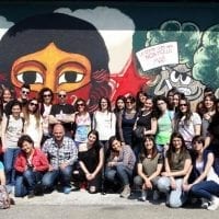 Gli studenti dell'Unical al Fondo Lamberti confiscato alla camorra con Ciro Corona
