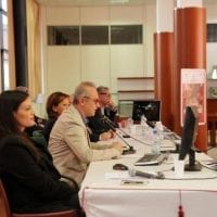 Interventi durante la cerimonia di ringraziamento della notte dei ricercatori 2017