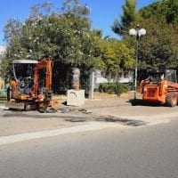 Lavori delle acque meteoriche