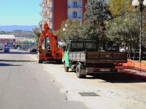 Lavori delle acque meteoriche a Rende quasi al termine