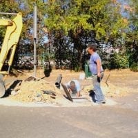 Lavori di regimazione a Rende