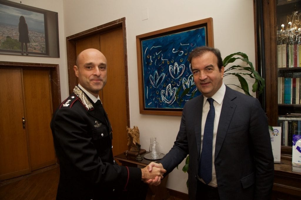 L'incontro tra Occhiuto e Piero Sutera