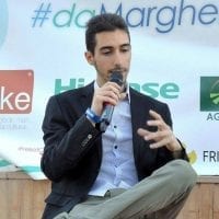 Lo scrittore Massimiliano Lepera