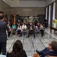 Partecipanti alla conferenza Baby Box