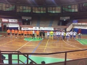 San Francesco - Tm Asd ingresso in campo