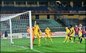 Autogol di Branduani su tiro a botta sicura di Bruccini (photo Mannarino)