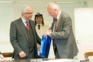 Il Console Russo con il Sindaco di Rende