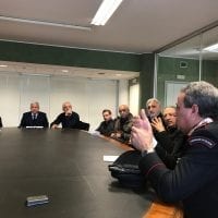 Incontro per i furti nell'area industriale di Rende