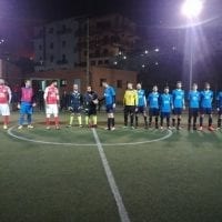 Ingresso in campo Minnitu Calcio - Sporting Gunners
