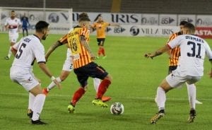 Una fase di Lecce-Cosenza (photo Caputo)
