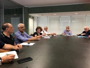 Marcello Manna con l'assessore all'urbanistica Pasquale Costabile