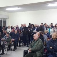 il pubblico all'inaugurazione della cittadella del volontariato