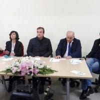 inaugurazione cittadella del volontariato il tavolo dei relatori